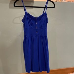 Blue Dress WITH POCKETS